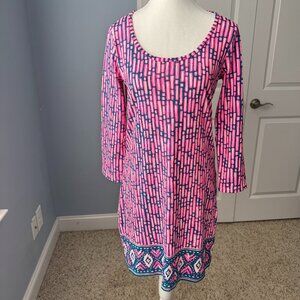 NWOT Lilly Pulitzer Beacon Dress in Slathouse Stripe Engineer Size S